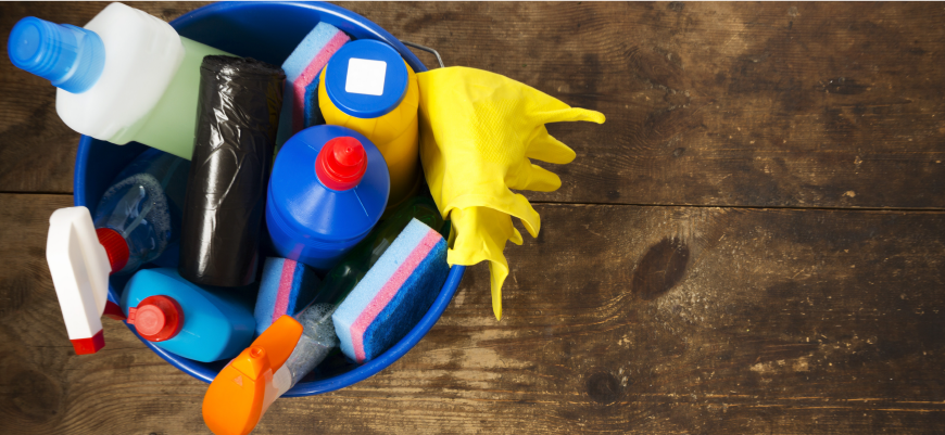 Don't Forget to Clean Your Cleaning Supplies —