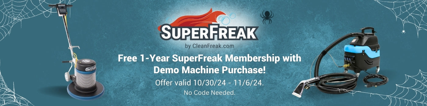 Free 1 Year SuperFreak Membership with Demo Purchase