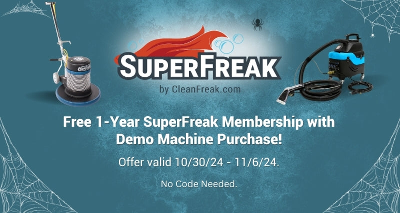 Free 1 Year SuperFreak Membership with Demo Purchase