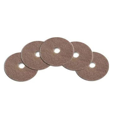 CleanFreak® 24" Champagne Floor Polishing Pads for Propane Burnishing Machines - Case of 5 Thumbnail