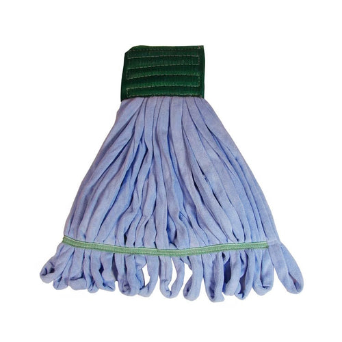 Golden Star® Relintless™ Microfiber Wet Mop w/ 5" Canvas Band (Size: Medium | Looped Ends) Thumbnail