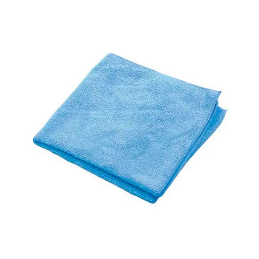 MicroWorks® Blue General Cleaning Microfiber Rags (16" x 16") Thumbnail