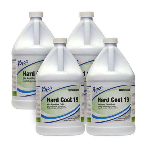 Nyco® 'Hard Coat 19' Easy Care 19% Solids High Gloss Floor Finish (1 Gallon Bottles) - Case of 4 Thumbnail