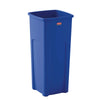 Rubbermaid® 23 Gallon Square Blue Recycling Bin (#FG356973BLUE)