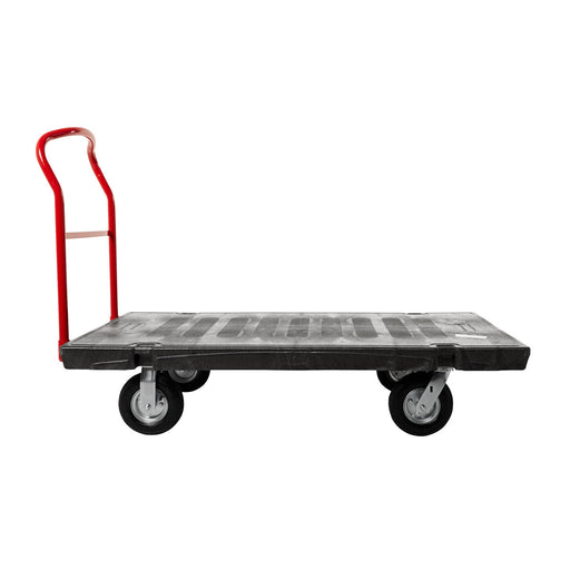 Heavy Duty Platform Truck, 30 In x 60 In with 8 In Polyolefin Casters Thumbnail