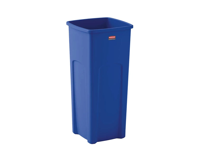Rubbermaid Untouchable Square Recycling Bin Trash Can
