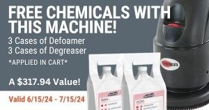 Free Chemicals with purchase of the Viper AS510B