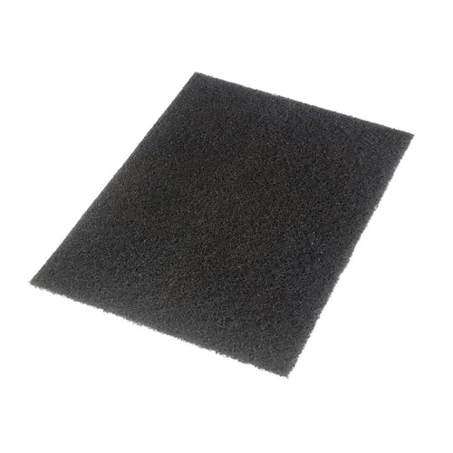 14 x 20 inch CleanFreak 'Titan' Black Extreme Stripping Pads - Case of 5 Thumbnail