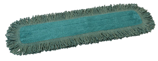 HYGEN Dust Mop Heads With Fringe, Green, 48, Microfiber