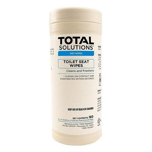 Total Solutions™ Toilet Seat Wipes Canister of 160 Wipes Thumbnail