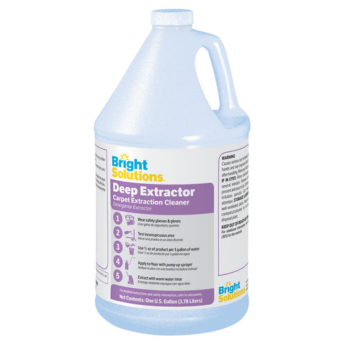 Bright Solutions® ‘Deep Extractor’ Carpet Extraction Cleaner - 1 Gallon Bottle Thumbnail