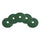 18 inch Green Heavy Duty Floor Scrub Pads - 5 per Case