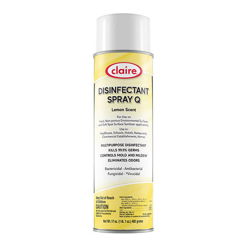 Claire® Disinfectant Spray Q (Lemon Scent) - 20oz can Thumbnail