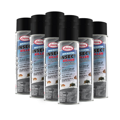 Claire® ‘Bug Buster’ Insect Killer Spray (15 oz Aerosol Cans) - Case of 12 Thumbnail