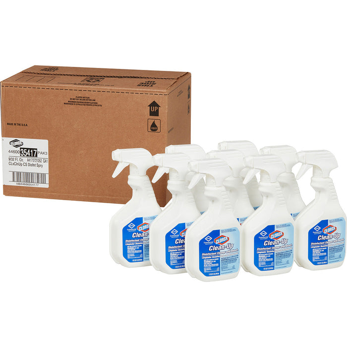 Clorox Clean-Up All Purpose Cleaner Spray with Bleach, Spray Bottle,  Original, 32 oz