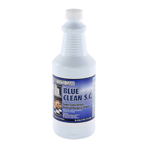 Trusted Clean 'Blue Clean S.C.' Super Concentrated Floor Cleaner (32 oz Bottles) - Case of 6 Thumbnail