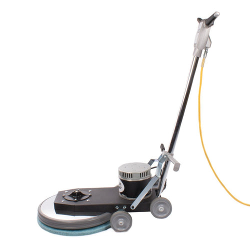 Side View of Floor Burnisher with Large Transport & Operating Wheels Thumbnail