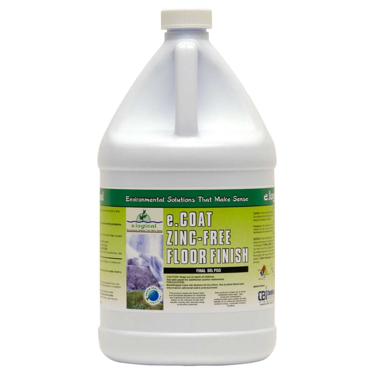 e.logical e.Coat Zinc-Free Floor Finish (Green Seal Certified) - 4 ...