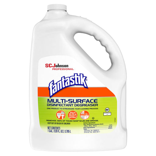 Fantastik® Pleasant Scent Multi-Purpose Disinfectant Degreaser (1 Gallon Bottles) - Case of 4 Thumbnail