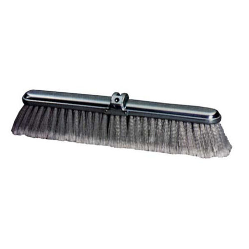 Milwaukee Dustless 36" Gray Flagged Styrene Plastic Bristle Push Broom (#236360) for Polished Floors Thumbnail