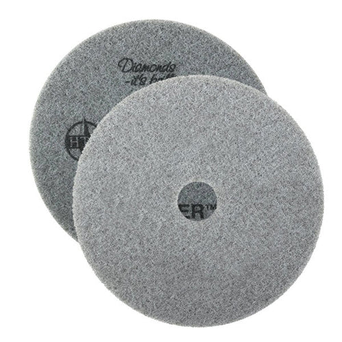 Gray Twister™ SuperGloss Diamond Floor Polishing Pads - Round (17" - 27") Thumbnail