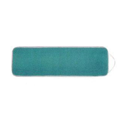 Milwaukee Dustless 18" Green Microfiber Floor Scrubbing Mop Pads (#553102) - Case of 12 Thumbnail