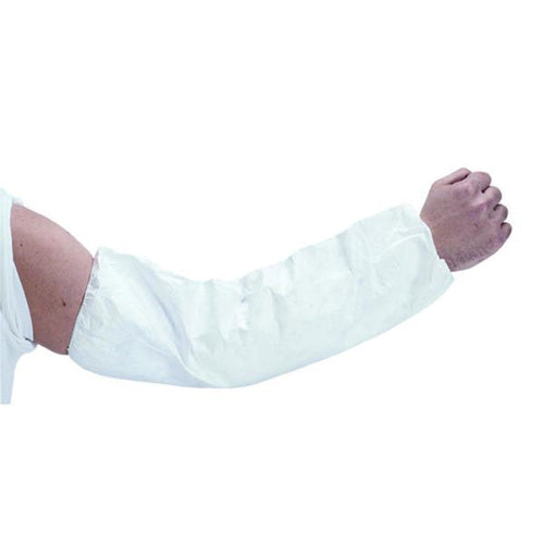 Keystone® 18" White Tyvek® Protective Arm Sleeves - Case of 200 Thumbnail