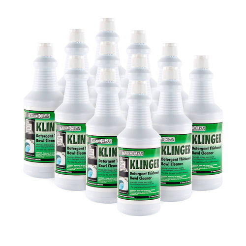 Trusted Clean Klinger Thickened Urinal & Toilet Bowl Cleaner - 12 Quarts per Case Thumbnail