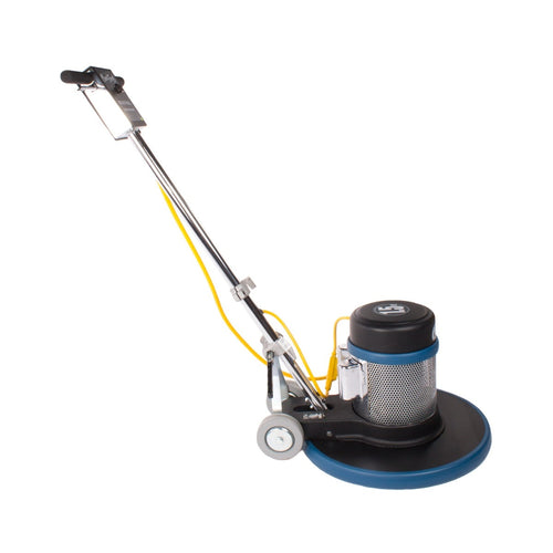 Side View of Black CleanFreak® Floor Buffer with Adjustable Handle Thumbnail