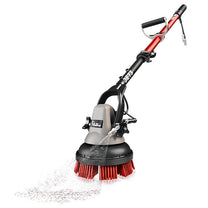 MotorScrubber Handheld 8" Portable Scrubbing Machine Starter Kit w/ 47”- 95” Long Handle Thumbnail