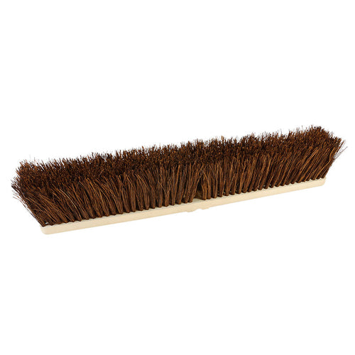 O'Cedar® 18" Economical Palmyra Rough Sweep Push Broom Heads (#27099-6) w/ Optional Handles & Support Brackets - 6 Pack Thumbnail