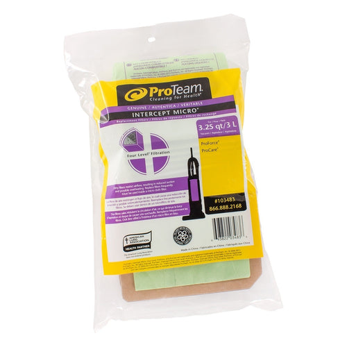 ProTeam ProForce Vacuum Cleaner Bags - Pack of 10 Thumbnail