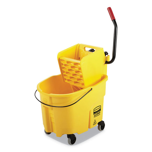 Rubbermaid® Wavebrake #7580-88 Sidepress Mop Bucket & Wringer - 35 Quart Thumbnail