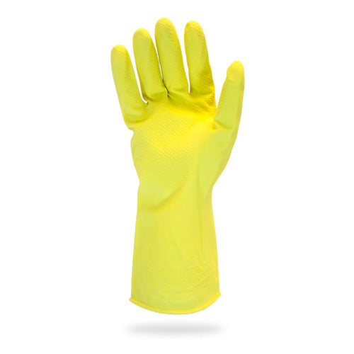 Yellow sale latex gloves