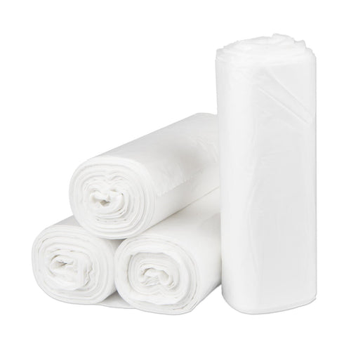 Rolls of Clear 20 - 30 Gallon High Density Coreless Trash Can Liners Thumbnail