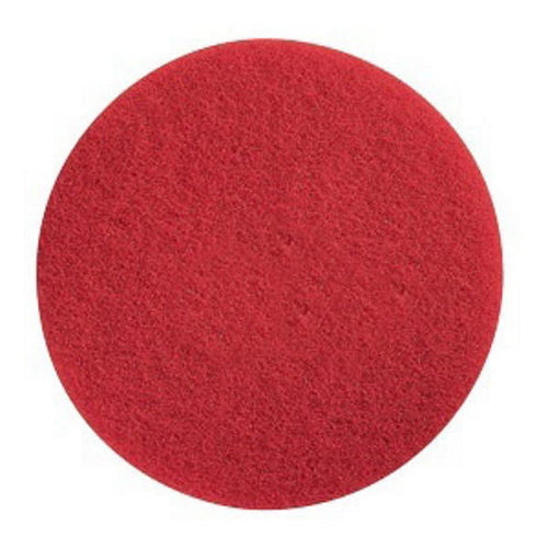 6.5" Red Baseboard & Floor Buffing Pad Thumbnail