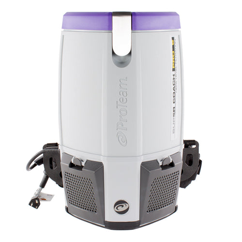 ProTeam Super Coach Pro 6 Qt. Backpack Vacuum - Front Thumbnail