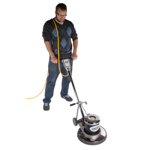 CleanFreak® 17 inch Floor Buffer Being Used Thumbnail