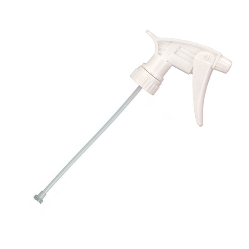 Tolco® Model 320™ White 7.5" Trigger Sprayer for 16 oz. & 24 oz. Bottles (#110515) - Case of 200 Thumbnail